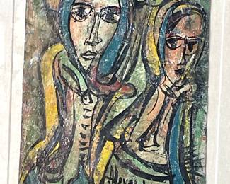 Alexander Gore, Oil on Canvas 2001, "They Are Useful to Each Other". Price $3200