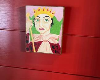 Elizabeth King, Oil n Board. Price $175