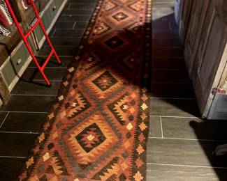 Handmade Turkish Kilim Runner, $885