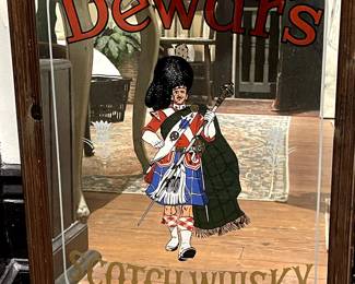 Large Dewar's Mirror, 23x30. Price $150