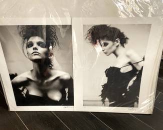 David Leslie Anthony photography set. Original Photos from Vogue Italia shoot. Signed & Numbered $2400