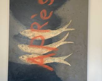 Tony Mose, "Apres", Acrylic on Canvas. 4x5. Price $4200