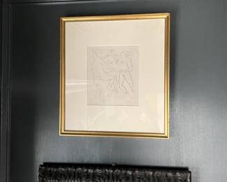 Steve Martin Original pencil drawing after Picaso, $1250