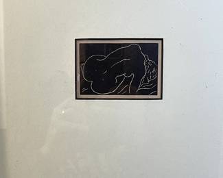 Edgar Hagadorn, Linocut. Price $1595