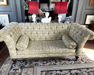 Edwardian Tufted Sofa. Sheryl Wagner. $1250