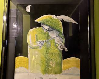 Martin Laborde, Mixed Media. Price $3200