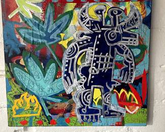 Mark T. Smith. Acrylic on Canvas. $3500