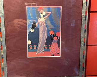 Art Deco George Lepape French Lithograph $295