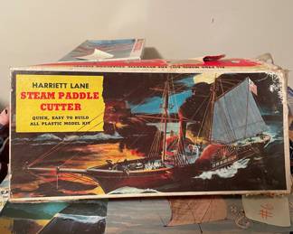 Vintage Model "Harriett Lane Steam Paddle Cutter"