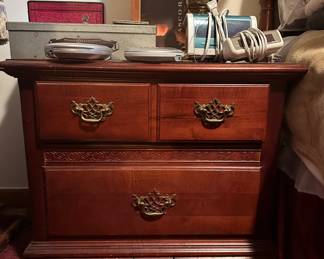 Stanley furniture wooden night stand