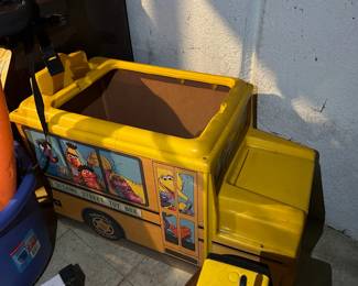 Sesame Street School Bus toy