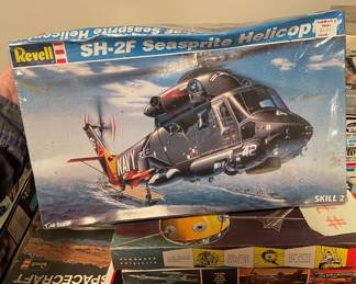 Vintage Revell Model "SH-2F Seasprite Helicopter"
