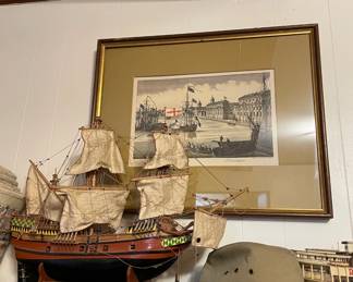 Model ship