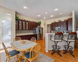 Dining set; bar stools