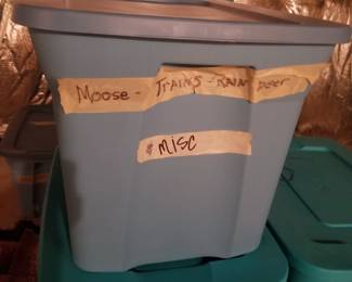 Boxed Christmas decor