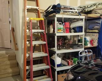 Ladders and garage goods