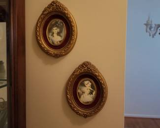 Elegant portrait miniatures