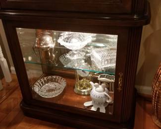 Crystal and porcelain