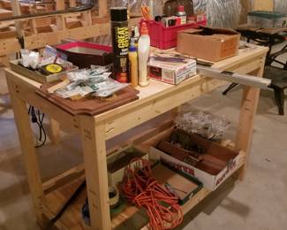 Workshop for model train layout