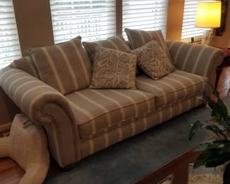 Cozy couch made in USA by Corinthian Inc.