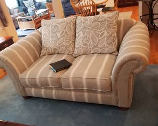 Matching loveseat made in USA by Corinthian Inc.