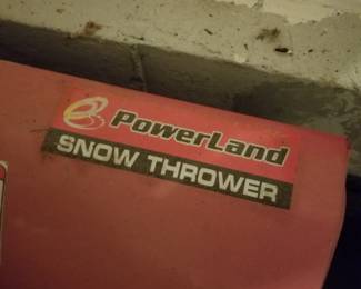 Snow blower