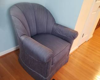 Set of two Thomasville swivel chairs