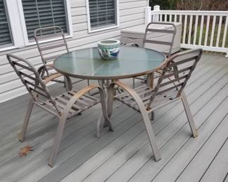Patio dining set
