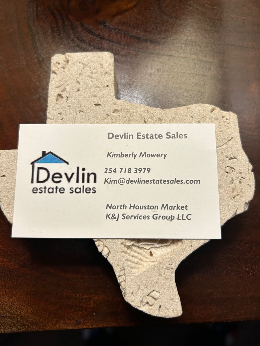 Devlin Estate Sale In Houston, Texas 50 Off starts on 1/5/2024
