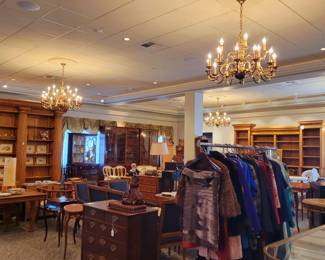 Vintage designer clothing too!