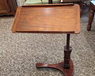 [ 19th century Drafting Table] wooden... use as Music or Podium stand with adjustable height 