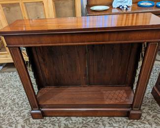 Cherry wood shelving unit 43-1/4 x 12 x 37 1/2. #1 