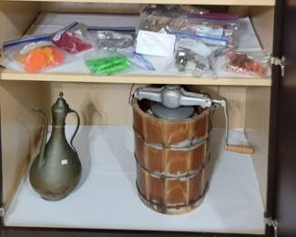 Vintage White Mountain Ice Cream Freezer