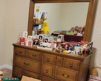 Dresser & Mirror, vintage misc toys