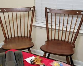 Vintage wood chairs