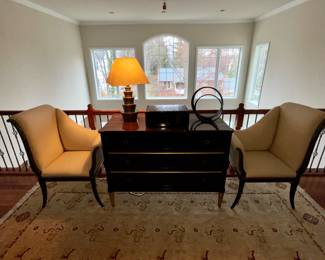 Asymmetrical Recamier Bench Settee