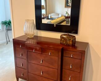 Vintage 1980s Baker Furniture Archetype Chest Dresser