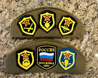 Soviet Military Russian Garisson Side Cap With Pins