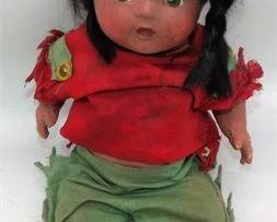 Lot 011   1 Bid(s)
VTG Indian Doll RELIABLE