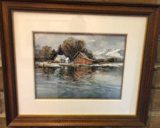 Barn painting by Jeffrey Craven