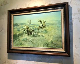 Charles M Russell print