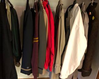 Few men’s clothes 