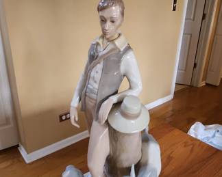 Vintage Large Zephir Figurine 