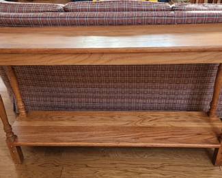 Wood Console Table 