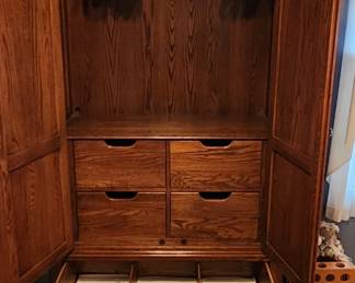 Clothing Armoire by Ethan Allen