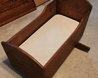 Vintage Baby Cradle 