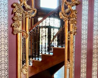 Gilt Carved Wood Mirror