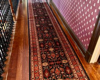 Hand Knotted Wool Runner