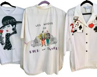 Trio of Super Cool Vintage Tops 