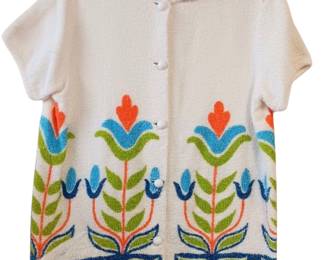 1960s Terry  Cloth Top 